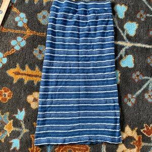 Lou and grey knitwear with inner liner pencil skirt